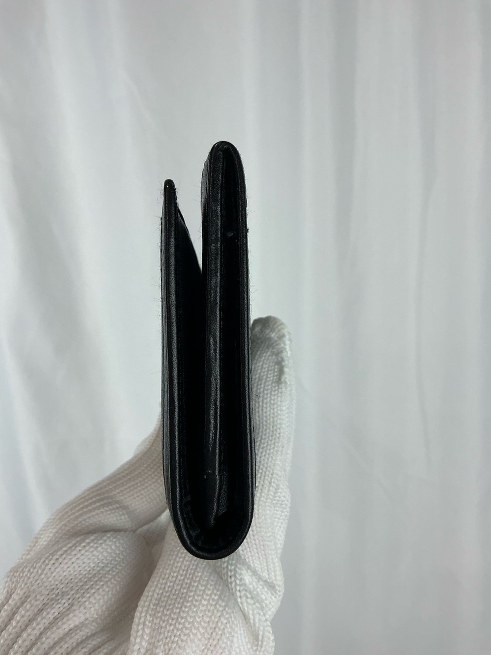 DIOR LONG WALLET BLACK VINTAGE - Picture 15 of 16